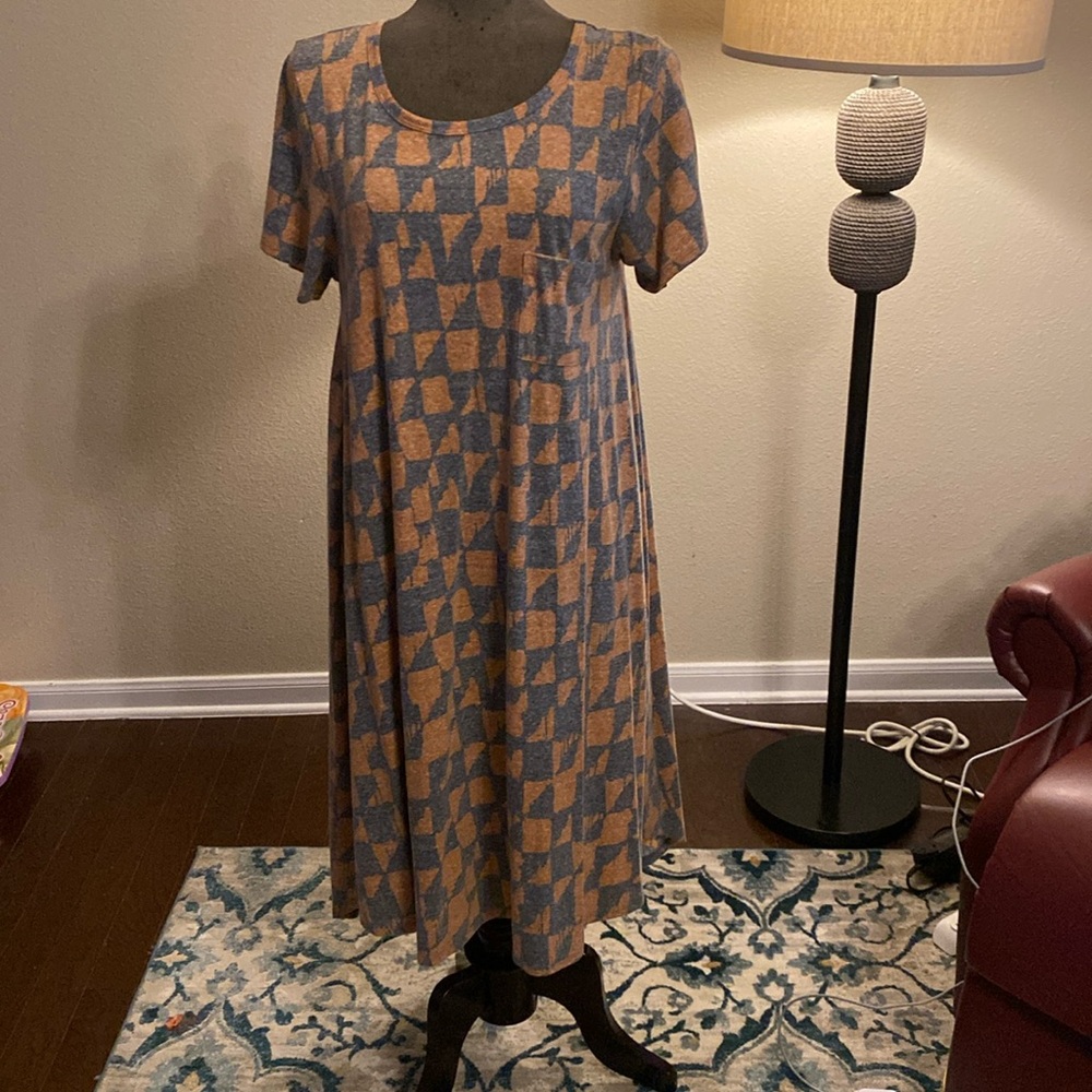 Lularoe Carly Swing Dress size L